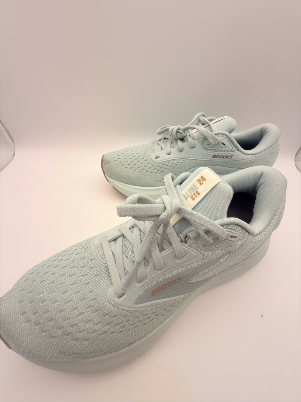 Brooks Adrenaline GTS 24 Women’s 8.5 Cloud Blue Running Shoes EUC - Picture 3 of 7